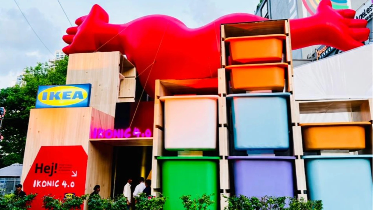 At Ikea India's Ikonic 4.0 held in Mumbai this weekend (26th and 27th) at the brand's Worli store. At Ikea India's Ikonic 4.0 held in Mumbai this weekend (26th and 27th) at the brand's Worli store.