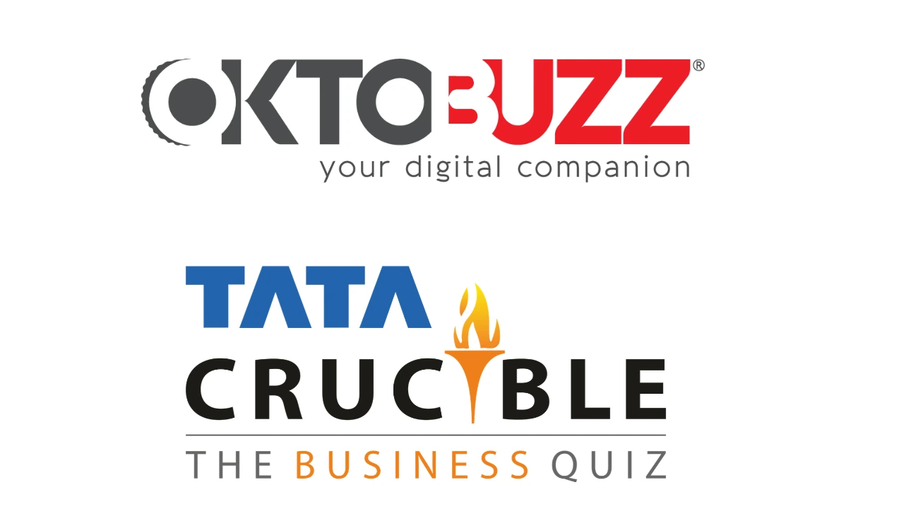 OktoBuzz X Tata Crucible logos