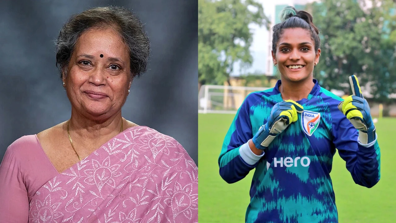 Dr AL Sharada (left) and Aditi Chauhan