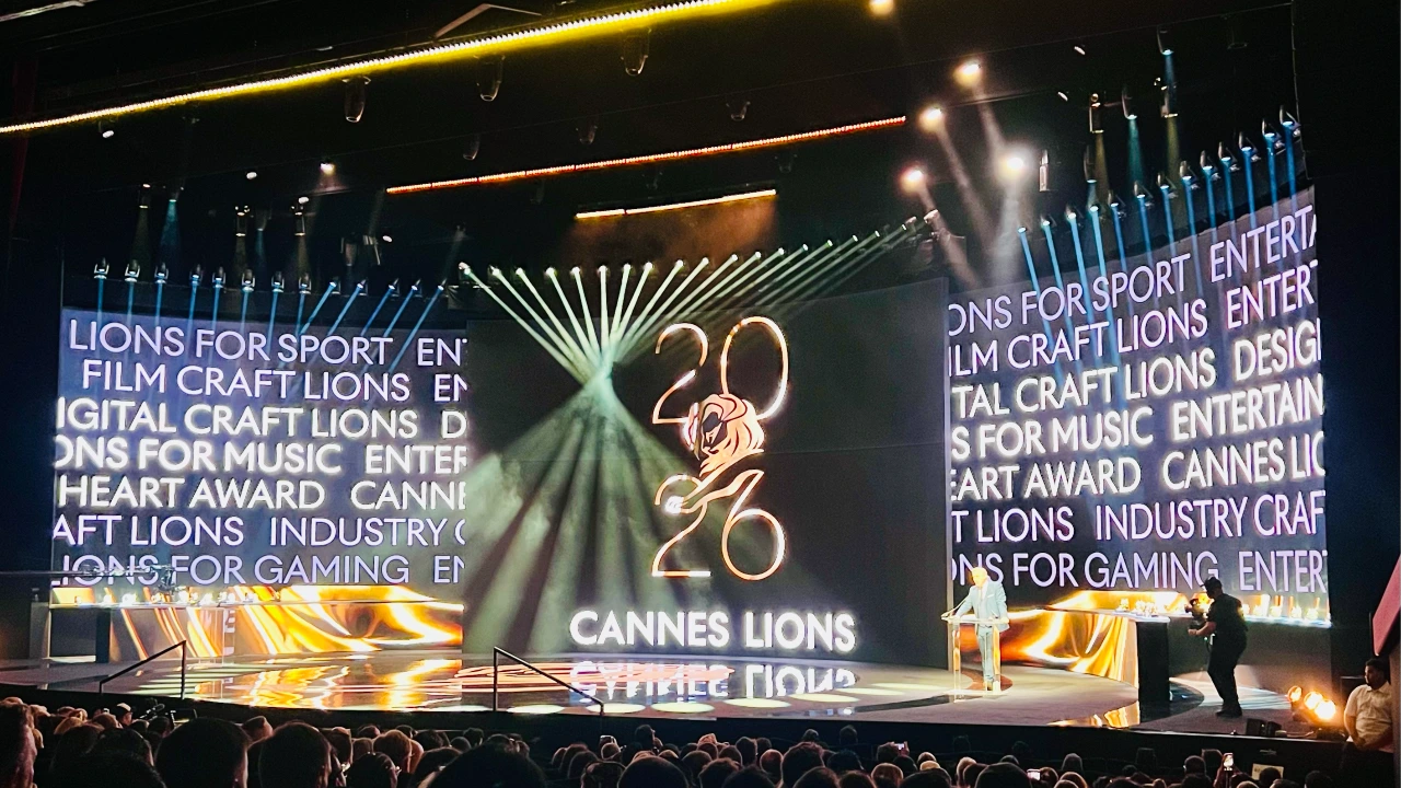 A still from the awards show
