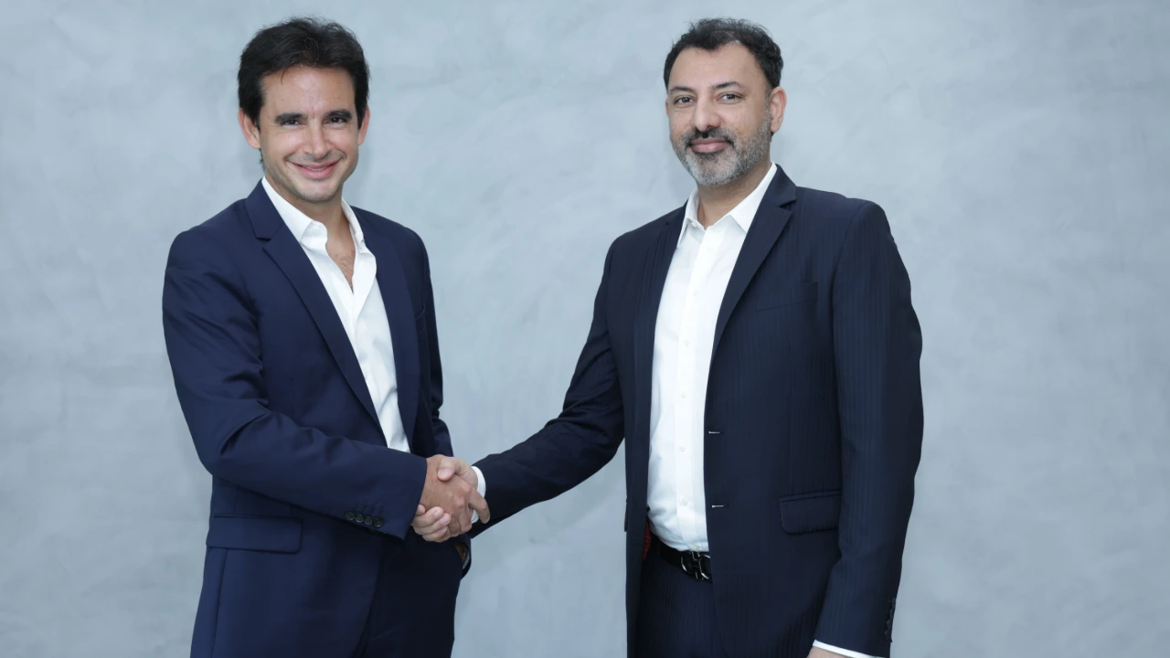 Jacques Lebel, country manager, L'Oréal India (left) and Rohit Chawla, CEO and founder, Innovist.