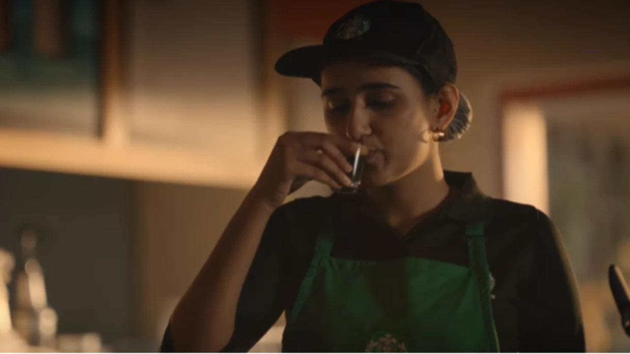 Starbucks India's 'This Is Espresso. This Is The Heart of Starbucks' campaign.