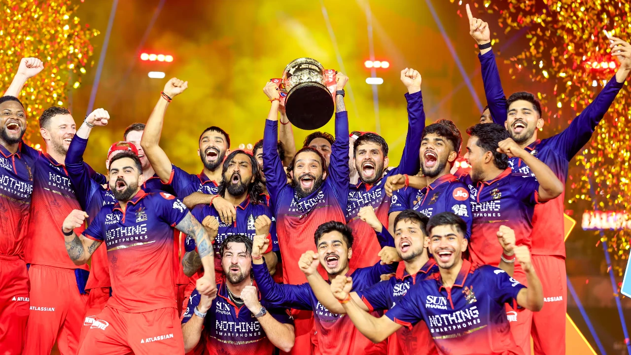 RCB won the IPL in the final on 31 May