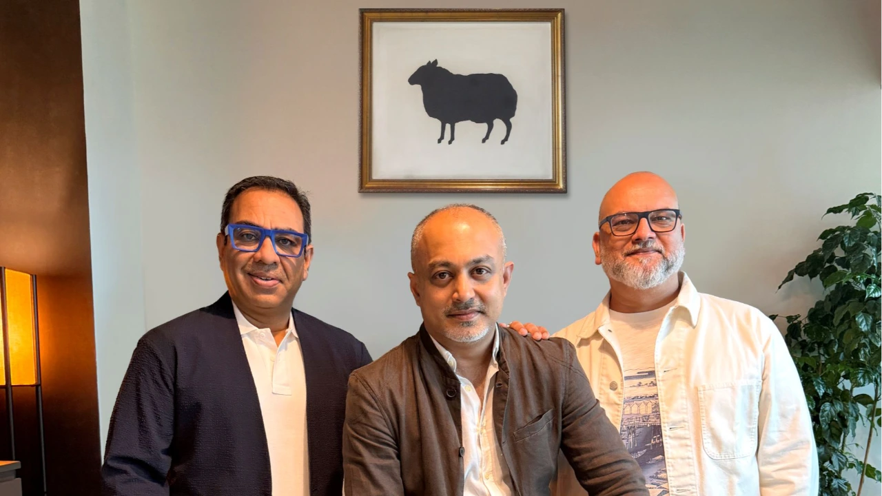 Left to right: Paritosh Srivastava, Deb Dutta and Himanshu Saxena.