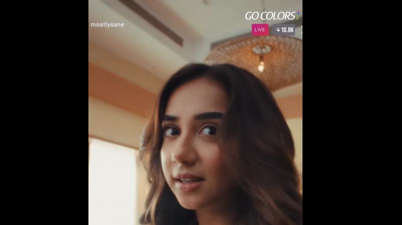 Prajakta Koli for GoColors' new campaign