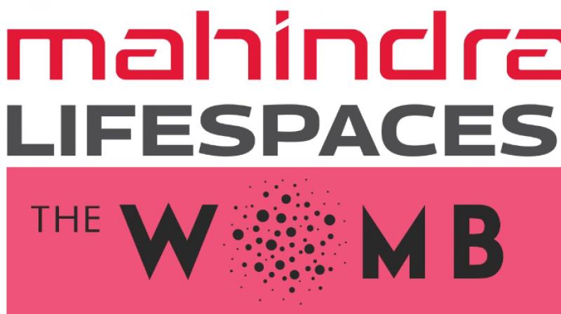 Mahindra Lifespaces X The Womb logos