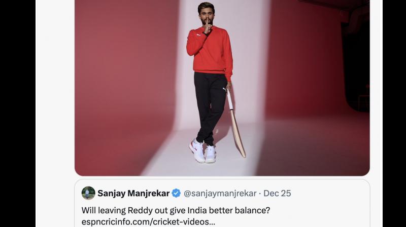 Puma signed Reddy as brand ambassador in July.