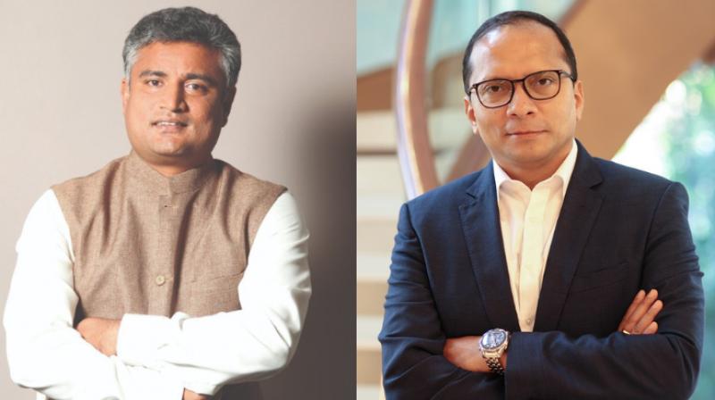 Prasanth Kumar (left) and Rana Barua