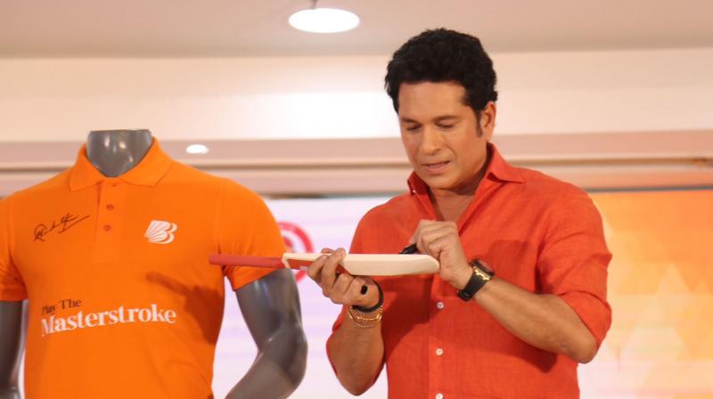 Sachin Tendulkar for Bank of Baroda Sachin Tendulkar for Bank of Baroda