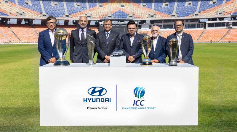 From left: Anurag Dahiya, Sanjog Gupta, Tarun Garg, Jay Shah, Imran Khwaja and Virat Khullar