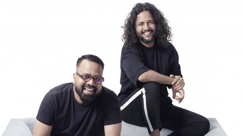 Sachin Kamble (left) and Vikram Pandey