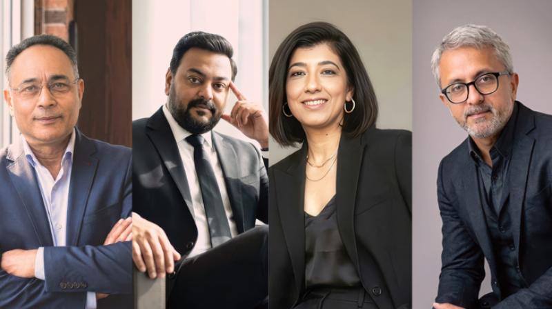 From left: Ramesh Krishnamurthy, Siddharth Shankar, Geetanjali Bhattacharji and Anil Nair.