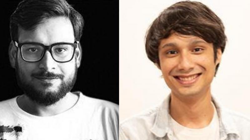 Ashish Gautam (left) and Udit Joshi