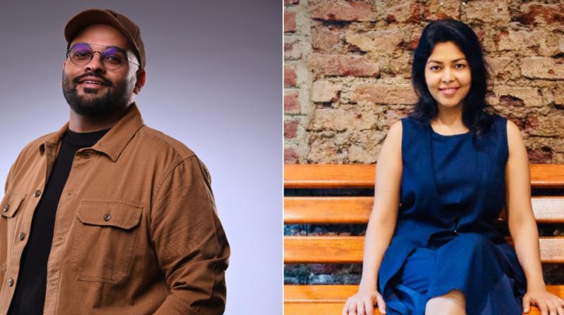 Tusharr Kumar (left) and Gunjan Arya