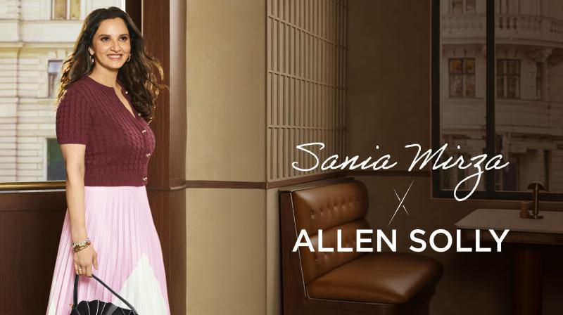This makes Sania Mirza the first-ever brand ambassador for Allen Solly Woman