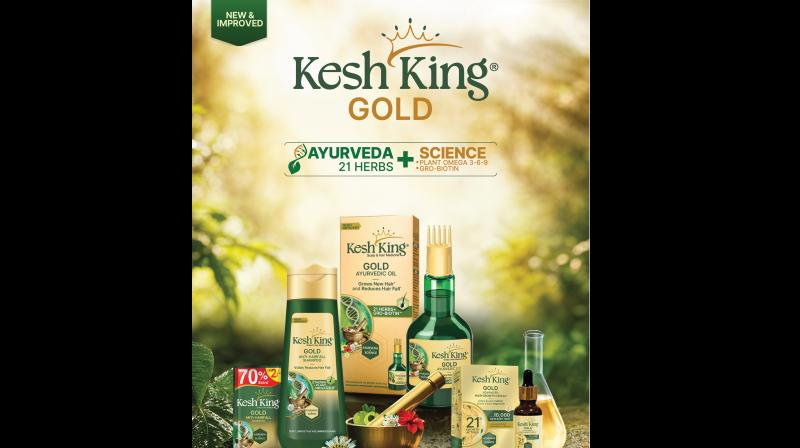 Emami relaunches Kesh King as Kesh King Gold