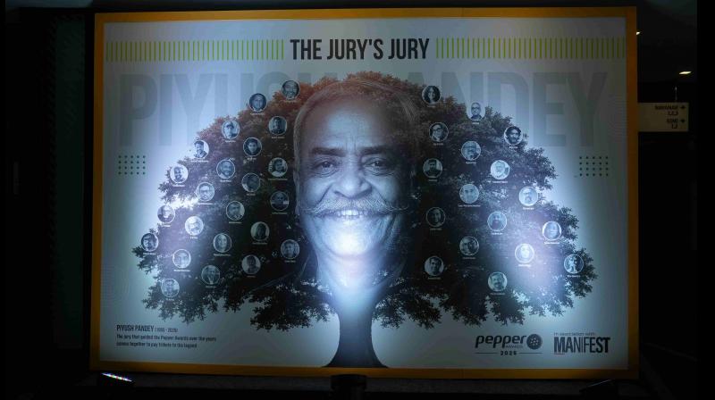 A creative showcasing all the award jurors with a montage honouring the legendary adman