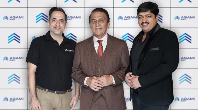 Agami Realty with  Sunil Gavaskar