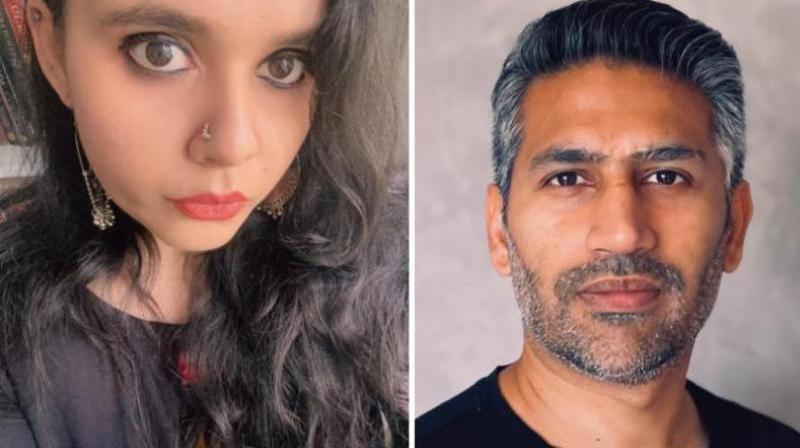 Adyasha Roy Tamar (left) and Mayur Hola Adyasha Roy Tamar (left) and Mayur Hola