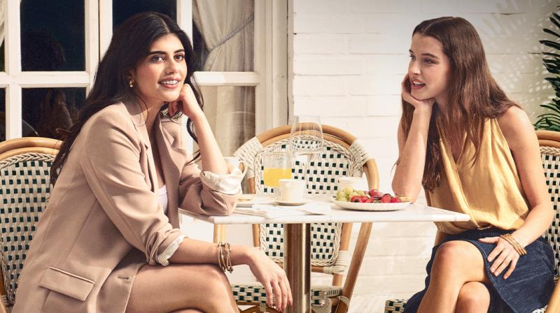 Sanjana Sanghi is the face of Bata India's Victoria Ballerina campaign