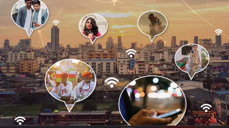 Rural Active Internet Users growing at nearly four times the pace of those in urban India, as per the report