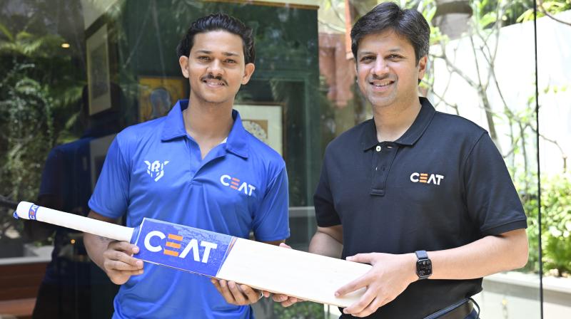 CEAT onboards Yashasvi Jaiswal