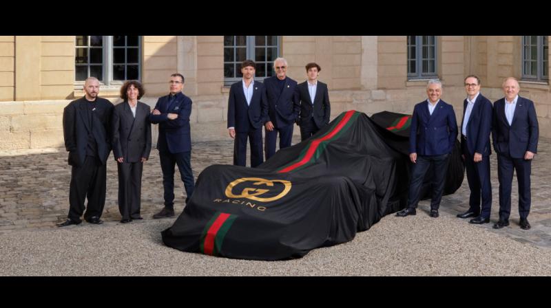 As part of the collaboration, the luxury fashion house is launching Gucci Racing, described as 'a new business and experiential platform'.
