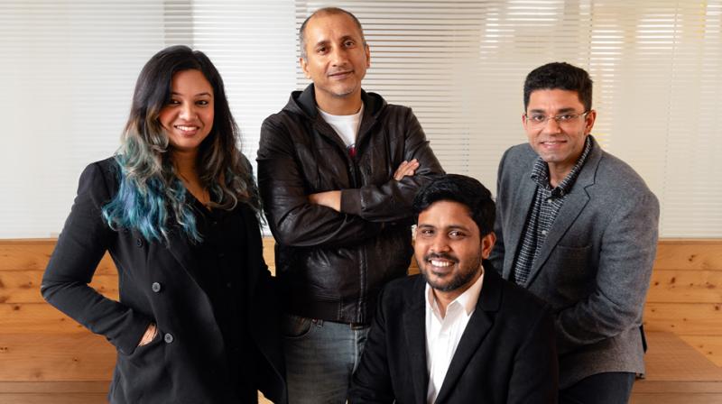 From left: Moumita Majumdar, Anupam Gurani, Siddharth Tripathi and Manu Madan.