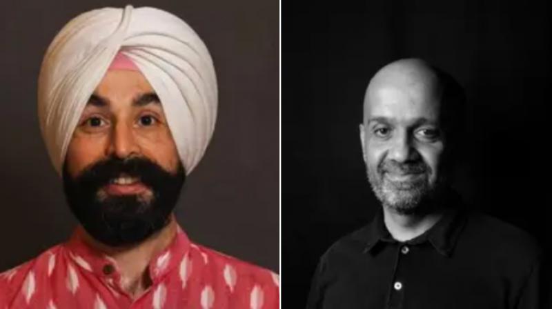 Karandeep Kapany (left) and Abraham Varughese