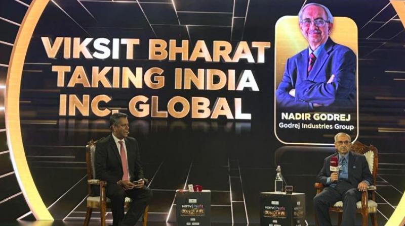 Vishnu Som (left) and Nadir Godrej