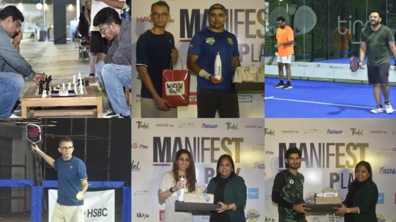 Winners from the evening