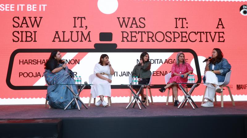 From left: Leena Gupta, Harshada Menon, Nivedita Agashe, Pooja Ambulkar and Manoti Jain.