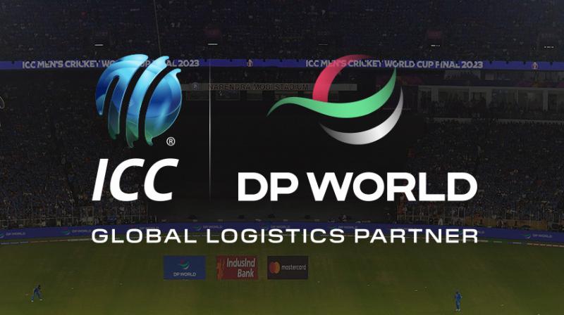 DP World and the ICC first partnered in June 2023 DP World and the ICC first partnered in June 2023