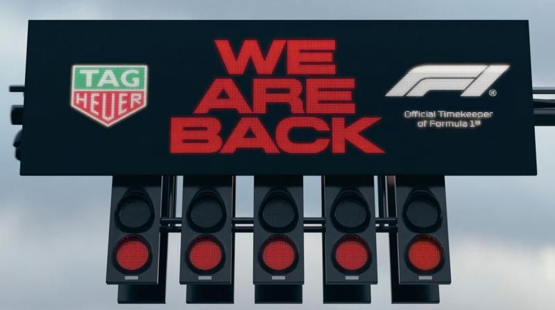 Tag Heuer's partnership with F1 had kicked off in 1971 as it had its logo on the Ferrari F1 car.