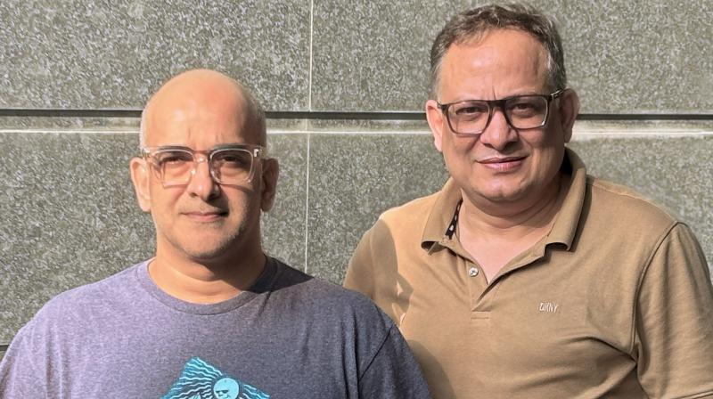 Sagar Mahabaleshwarkar (left) and Mahesh Chauhan