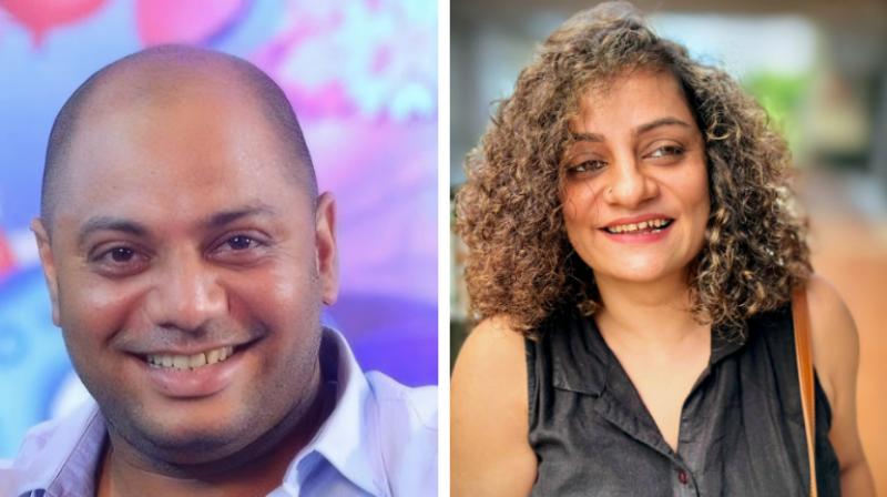 Ritesh Rao (left) and Kanika