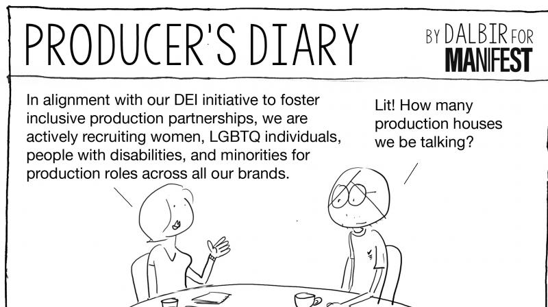 He takes on tokenism in advertisng