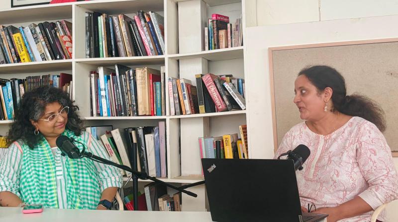 Amrita Kumar (left) and Manasi Narasimhan Amrita Kumar (left) and Manasi Narasimhan
