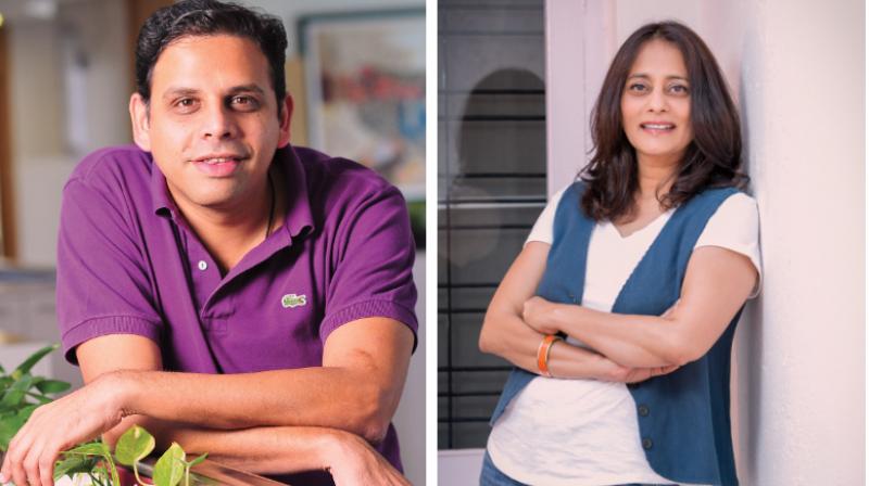 Arun Iyer (left) and Anusha Shetty 