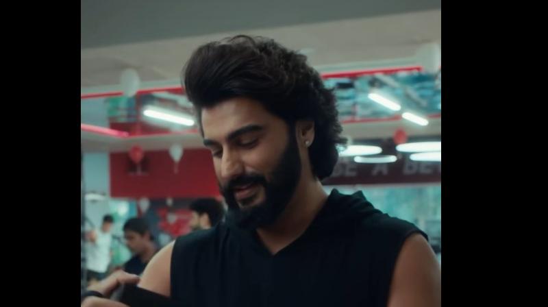 Arjun Kapoor for the boAt and Flipkart Minutes campaign