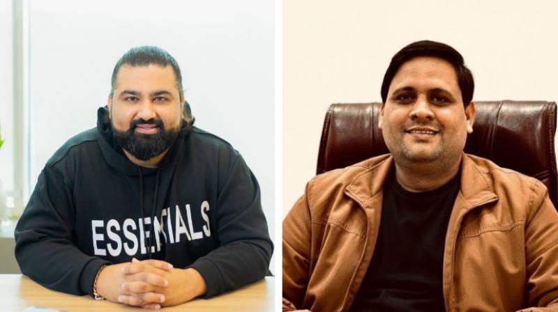 Nishant Radia (left) and Ajay Mishra