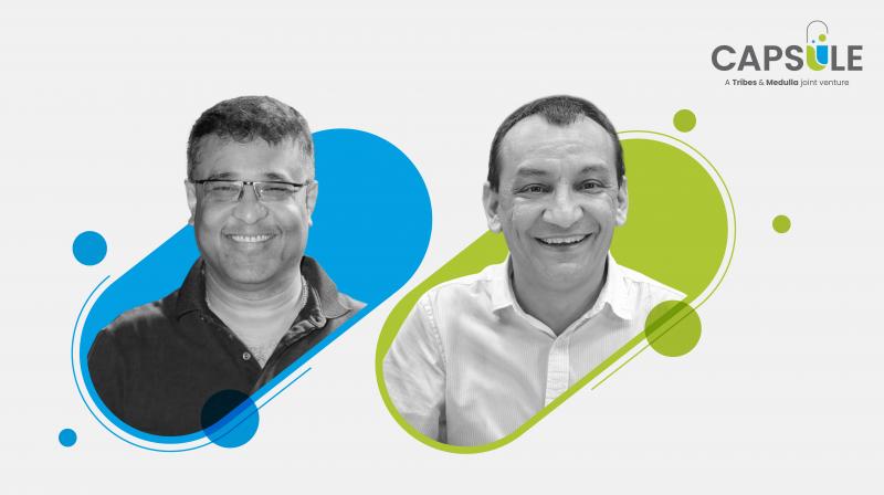 Gour Gupta (left) and Praful Akali