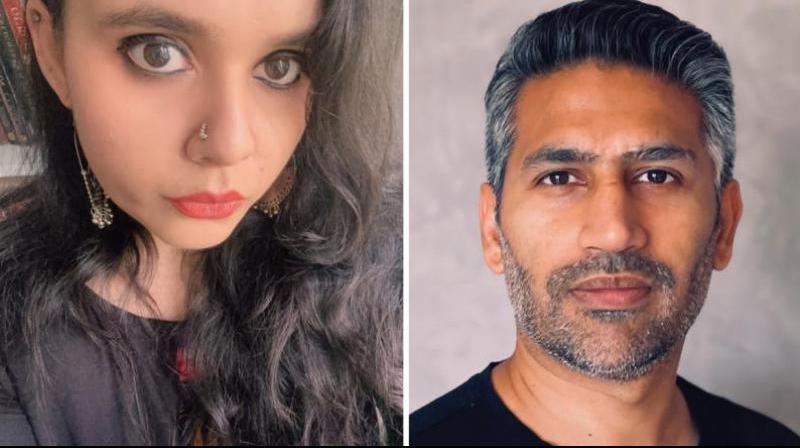 Adyasha Roy Tomar (left) and Mayur Hola