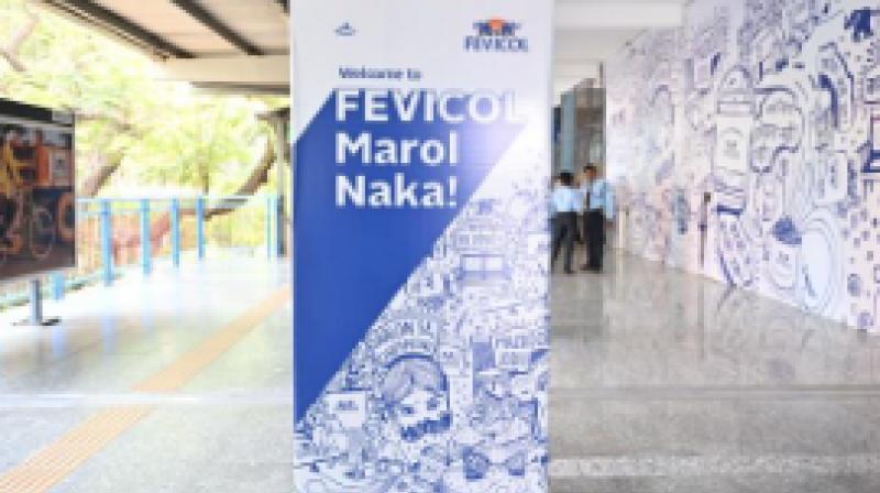 This is an important station as it connects Mumbai Metro Line 1 to the newly opened Aqua Line.