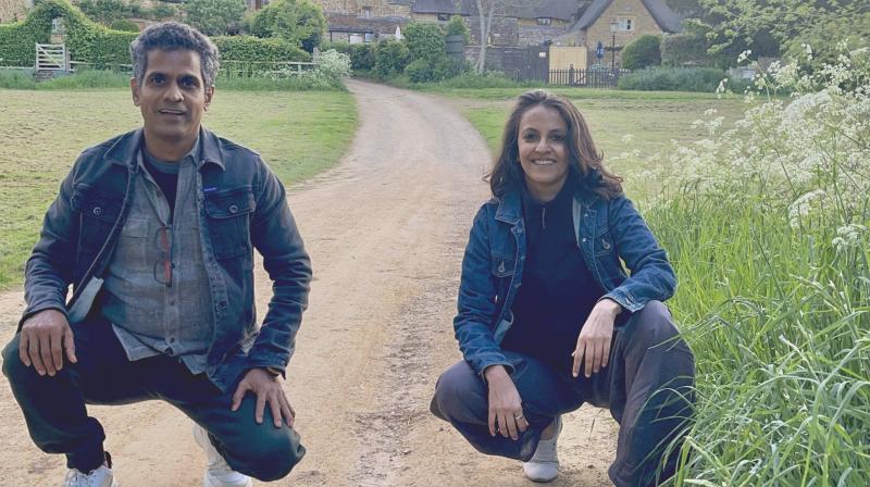 Santosh Padhi (left) and Ayesha Ghosh