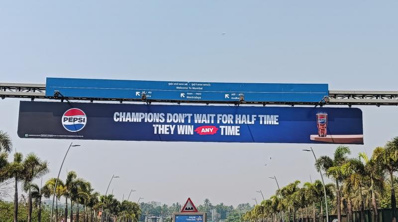 Pepsi's outdoor campaign