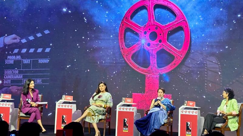 Richa Chadha, Guneet Monga, Kiran Rao at the India Today Mumbai Conclave 2024