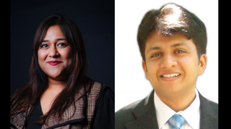 (Left) Sonali Ramaiya, Dr. Piyush Gupta