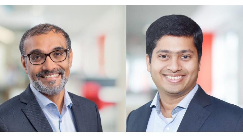 (Left) Parijat Ghosh and Shyam Unnikrishnan