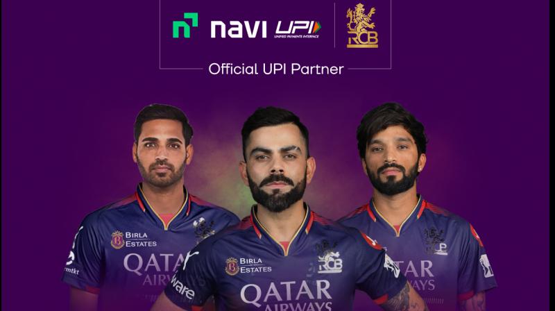 Navi UPI has partnered with RCB as their Official UPI Partner for IPL 2025